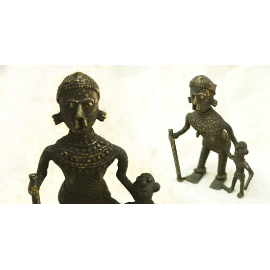 Ormolu ✺ Dhokra Tribal Women { 6 }